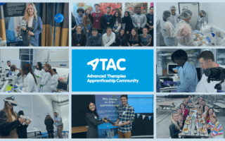 100 apprenticeships completed through the Advanced Therapies Apprenticeship Community