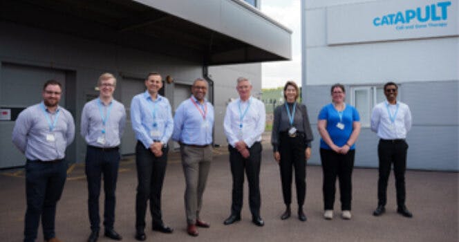 Braintree MP visits Cell and Gene Therapy Catapult facility